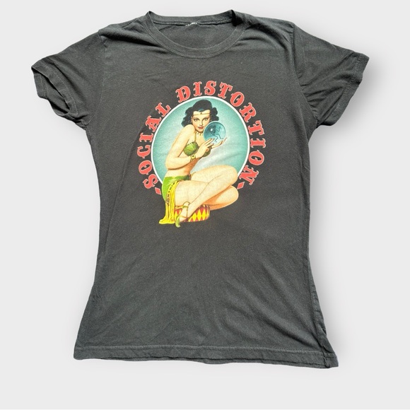 Social Distortion vintage black tee - Picture 3 of 3